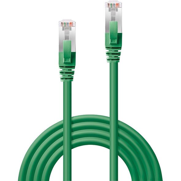 LINDY 20m Cat.6A S/FTP LSZH καλώδιο δικτύου πράσινο