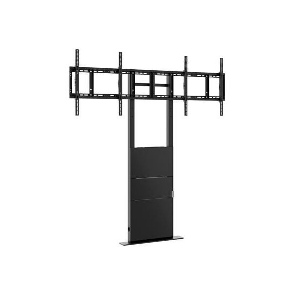 HAGOR Pro-Tower Wall Dual Standsystem Δάπεδο-Τοίχος για 2 τηλεοράσεις 140-165cm 55-65 ίντσες VESA μέγιστο 600x400mm 2x 55 kg μέγιστο φορτίο