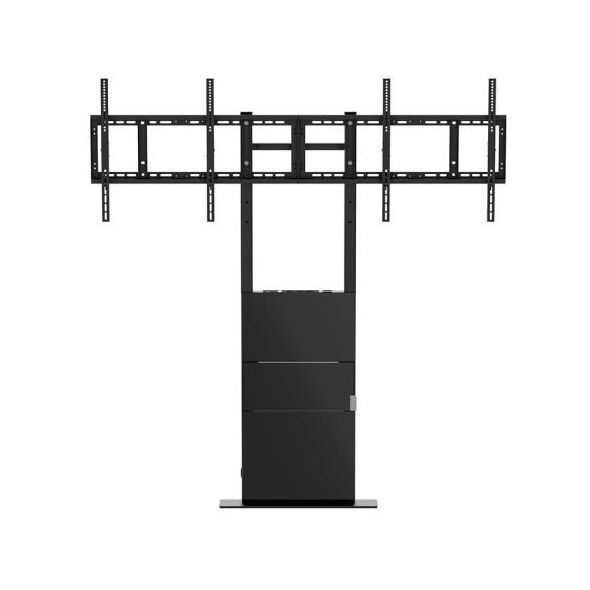 HAGOR Pro-Tower Wall Dual Standsystem Δάπεδο-Τοίχος για 2 τηλεοράσεις 140-165cm 55-65 ίντσες VESA μέγιστο 600x400mm 2x 55 kg μέγιστο φορτίο