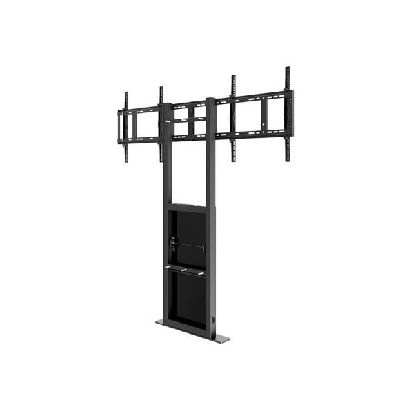 HAGOR Pro-Tower Wall Dual Standsystem Δάπεδο-Τοίχος για 2 τηλεοράσεις 140-165cm 55-65 ίντσες VESA μέγιστο 600x400mm 2x 55 kg μέγιστο φορτίο