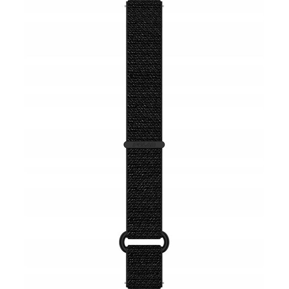 Πολικό νάιλον λουράκι καρπού με κλείσιμο velcro 20 mm, μαύρο, M/L