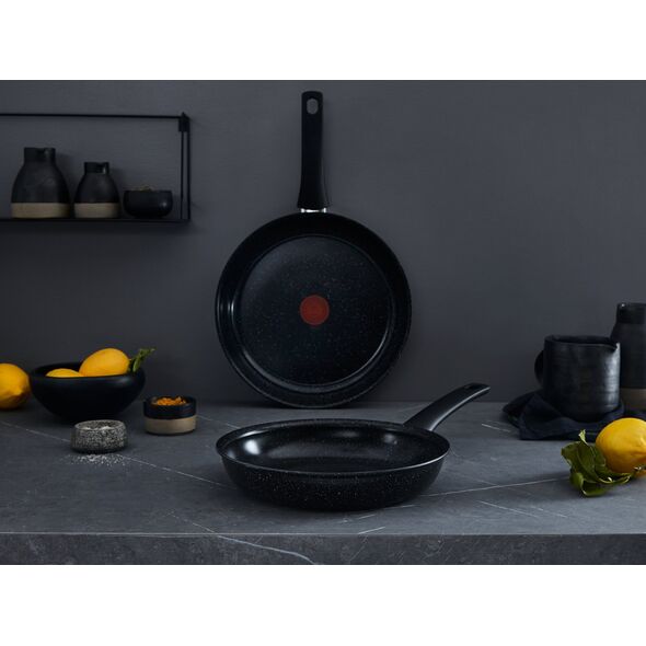 Tefal Intens'Ceram τηγάνι 28 εκ., μαύρο