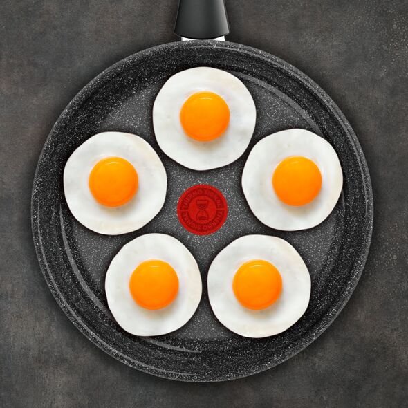 Tefal Intens'Ceram τηγάνι 28 εκ., μαύρο