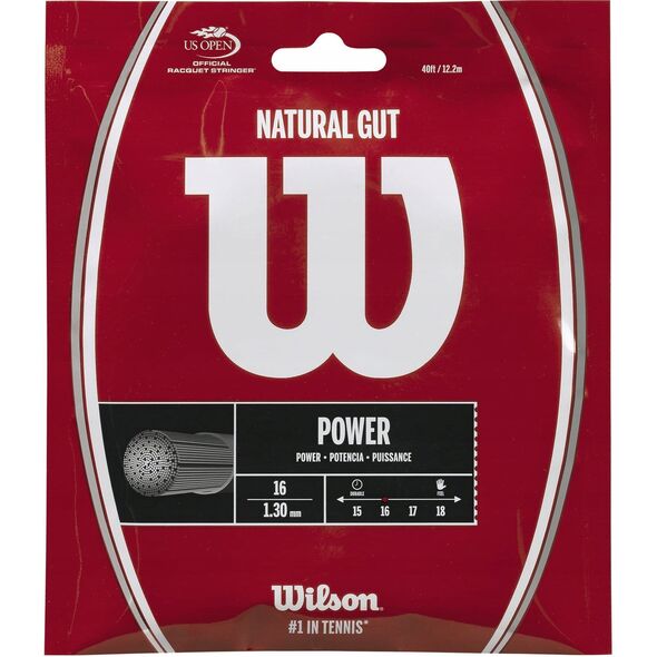 Wilson Natural 16 χορδή, εκρού, 1.30 mm