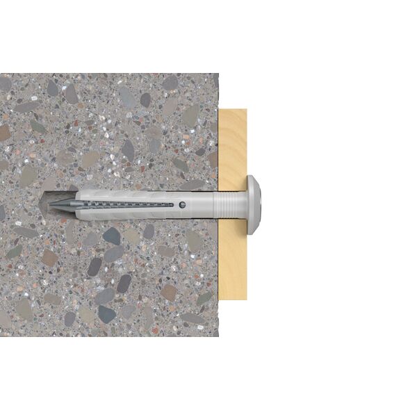 Σφυρήλατο ούπα με άκρη Hammerfix N 8x40/7 P, Fischer 50 τεμ.