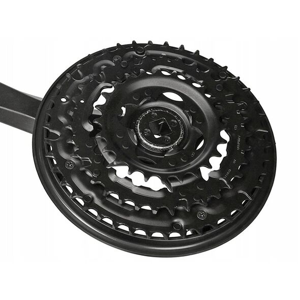 Shimano FC-TY501 δισκοβραχίονας, 170 mm 42/34/24T, 6-8v, με προστατευτικό αλυσίδας