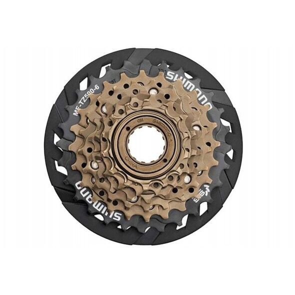 Shimano MF-TZ500 wheelset 14-34T