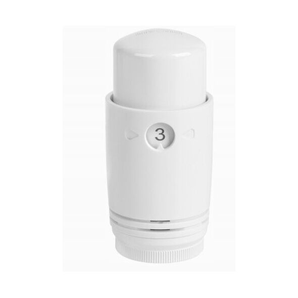 Θερμοστατική κεφαλή INVENA Prov CD-77-015-X, M30 x 1.5, λευκό