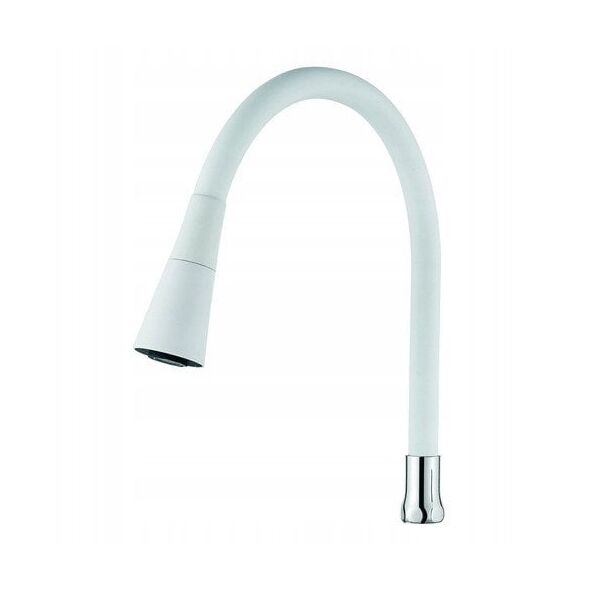 INVENA HULA sink faucet spout, white