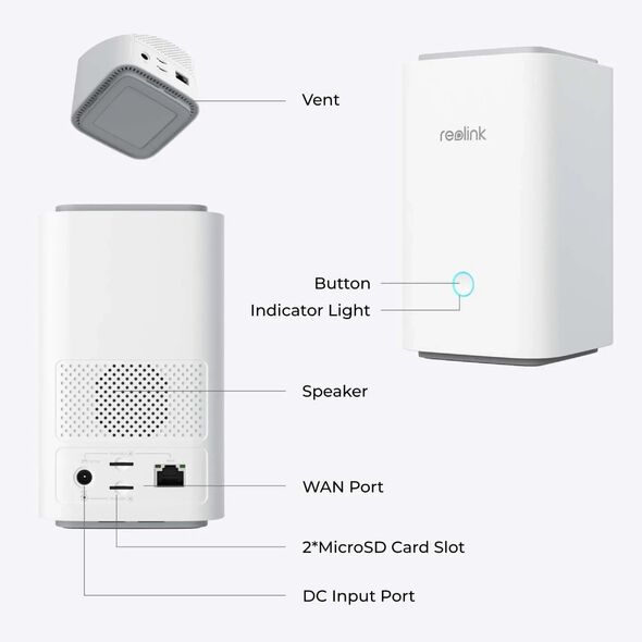 Κεντρική μονάδα Reolink Home Hub WiFi 6 για κάμερες παρακολούθησης
