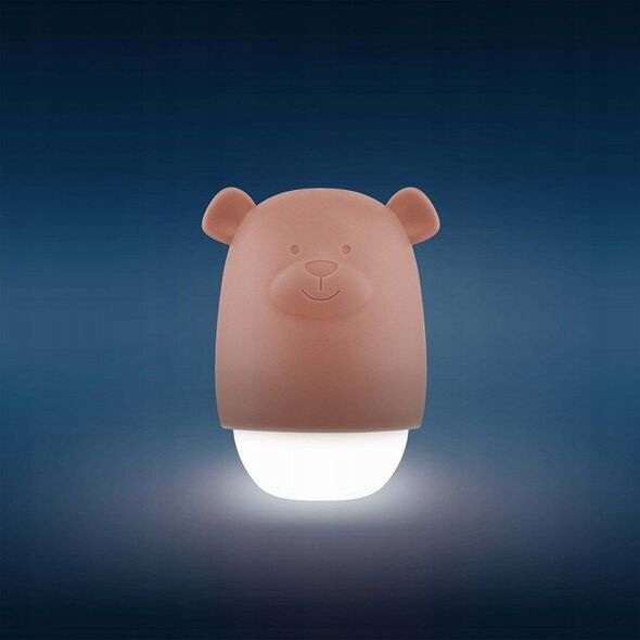 Φωτάκι νυκτός Zazu Benny the Bear, καφέ