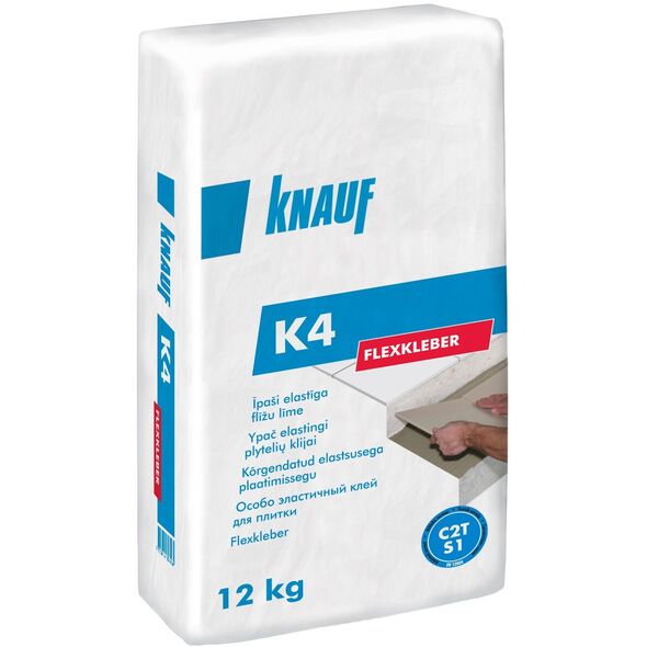 ΚΟΛΛΑ ΠΛΑΚΙΔΙΩΝ K4 KNAUF ELASTIC+ 12KG