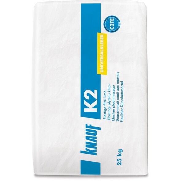 ΚΟΛΛΑ ΠΛΑΚΙΔΙΩΝ K2 KNAUF ΕΛΑΣΤΙΚΗ 25KG