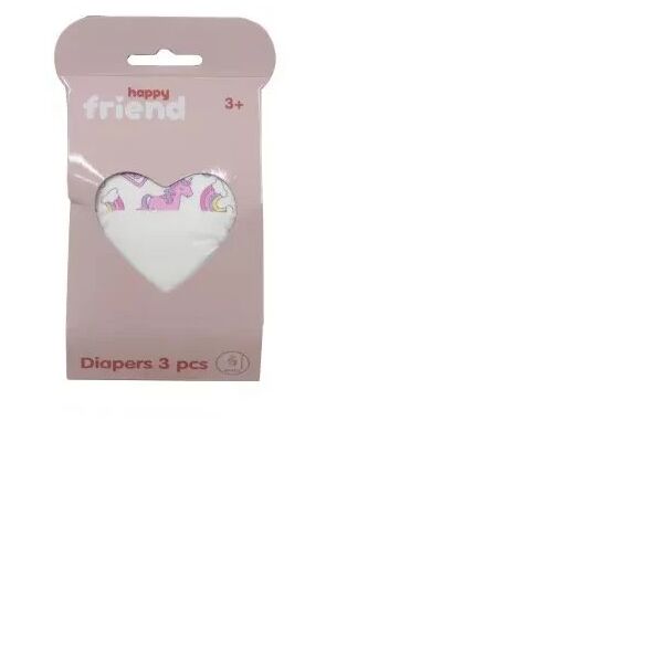 Happy Friend Diapers 3pack 25-35cm dolls