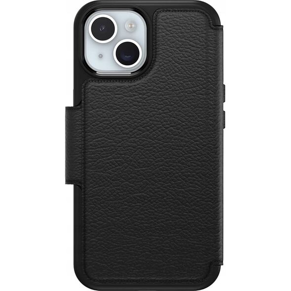 Otterbox Strada MagSafe Θήκη Πορτοφόλι, iPhone 15, Μαύρο