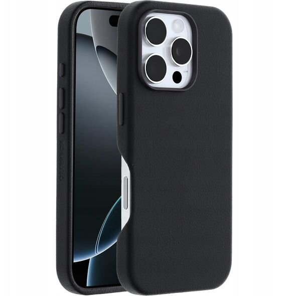 Otterbox Symmetry Δερμάτινη Θήκη Cactus για MagSafe, iPhone 16 Pro, μαύρο
