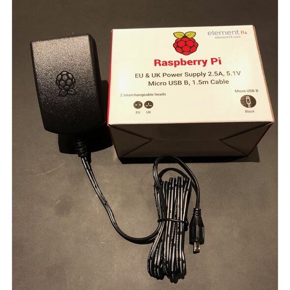 Τροφοδοτικό Raspberry Pi, 12.5W