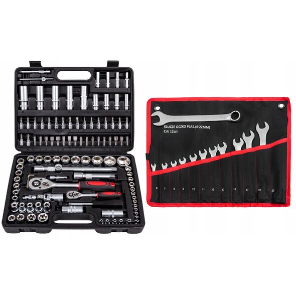 Σετ εργαλείων, κλειδιά torx bits MASTIFF 108 τεμ., MFSC108 KLU17