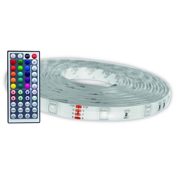 Σετ λωρίδας LED Avide, IP65, 2x150LED, RGB, 22W, 2x5m, ελεγκτής μουσικής, WIFI, με τηλεχειριστήριο, 10m