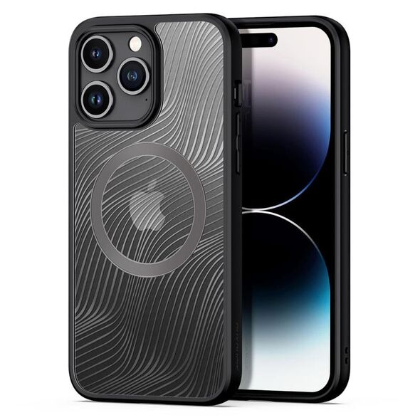 Θήκη TPU & PC Dux Ducis Aimo Magnetic MagSafe Apple iPhone 15 Pro Μαύρο 6934913025055 6934913025055 έως και 12 άτοκες δόσεις