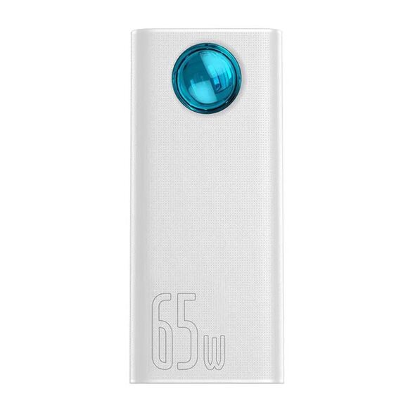 Φορτιστής Ανάγκης Baseus Amblight 65W 30000mAh Λευκό 6932172613617 6932172613617 έως και 12 άτοκες δόσεις