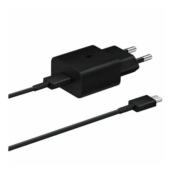 Φορτιστής Ταξιδίου Ταχείας Φόρτισης Samsung EP-T1510 15W με Έξοδο USB C 3A & Καλώδιο USB C Μαύρο 8806092709843 8806092709843 έως και 12 άτοκες δόσεις