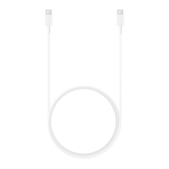 Καλώδιο USB 2.0 Samsung EP-DX310JWEG USB C σε USB C 3A 1,8m Λευκό 8806094257557 8806094257557 έως και 12 άτοκες δόσεις