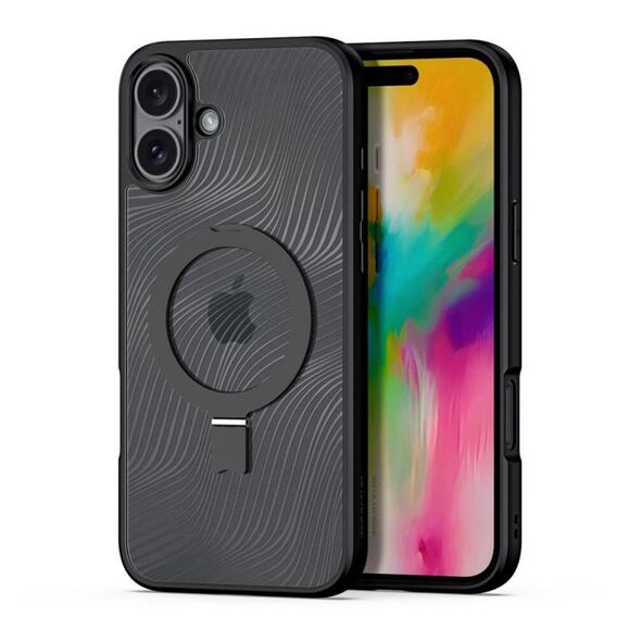 Θήκη TPU & PC Dux Ducis Aimo Magnetic MagSafe με Stand Apple iPhone 16 Μαύρο 6934913004012 6934913004012 έως και 12 άτοκες δόσεις