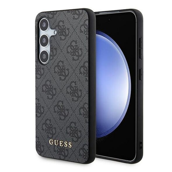 Etui Guess GUOHCSA55G4GFGR Samsung Galaxy A55 hardcase 4G Metal Gold Logo czarny/black