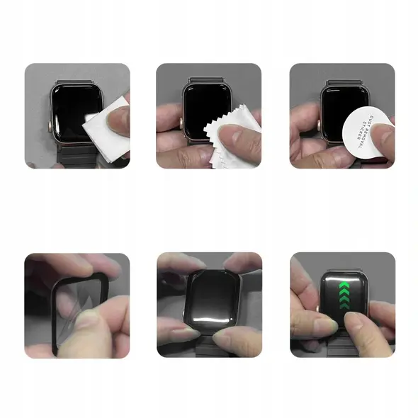 Szkło hybrydowe Tech-Protect Glass Flex+ Huawei Watch 5 46mm Black [2 PACK]
