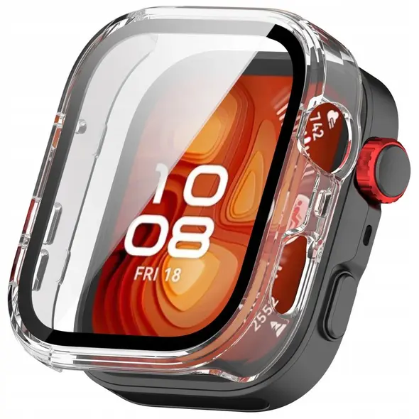 Etui ze szkłem Tech-Protect Defense Huawei Watch Fit 4 Pro Clear