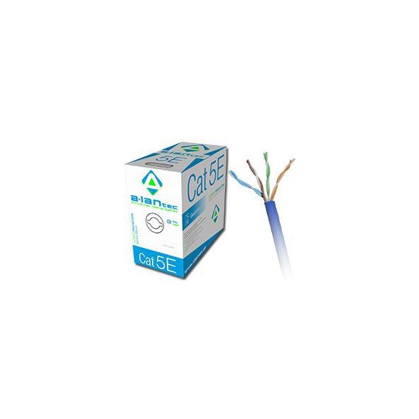 Alantec ALANTEC UTP kabel 4PR kat.5e PVC 305m (Niebieska powłoka) (KIU5PVCB305)