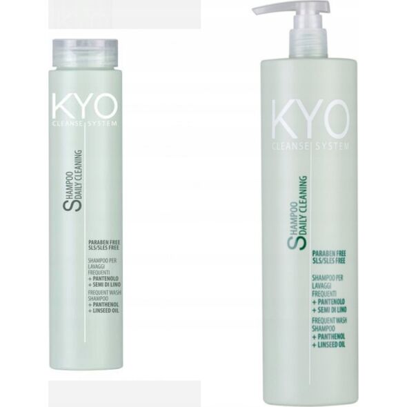 Kyo Cleanse System Szampon Oczyszczający z Panthenolem do Codziennego Mycia Włosów 1000ml