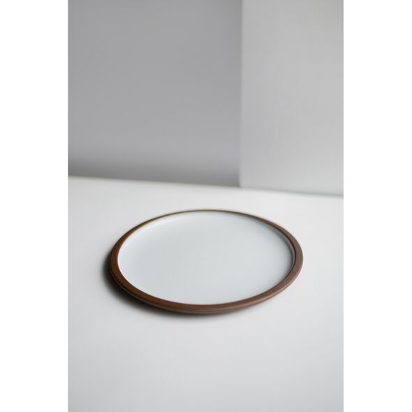 CHOCO Επίπεδο πιάτο 29 cm λευκό