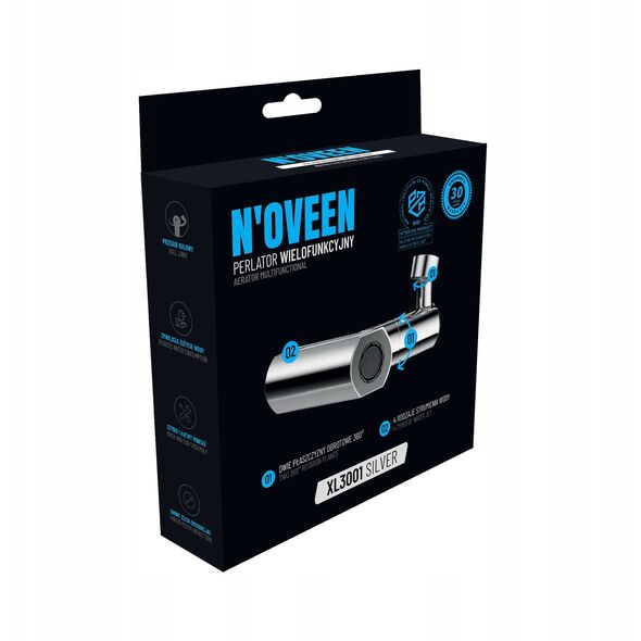 Πολυλειτουργικός αεριστήρας NOVEEN XL3001 ασημί