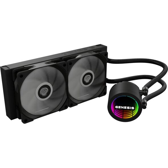 Chłodzenie wodne Genesis Hydria 240 ARGB Czarne (NLG-2319)