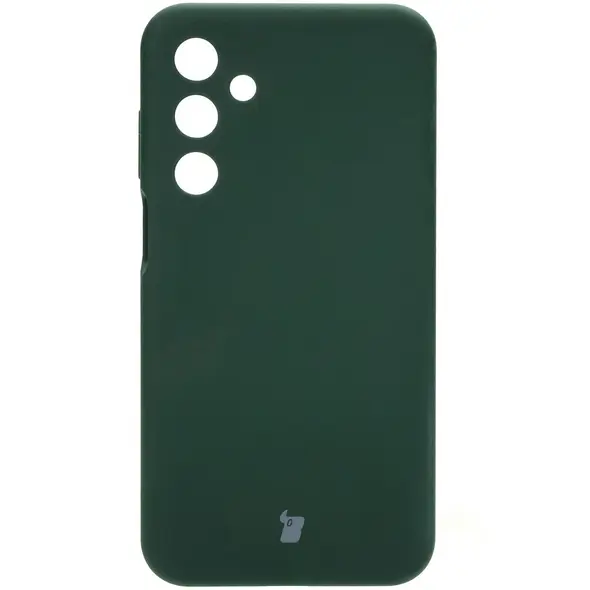 Silikonowe etui Bizon Soft Case do Samsung Galaxy M35 5G ciemnozielone