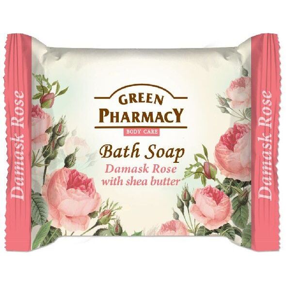 Green Pharmacy Mydło w kostce Body Care Damask Rose 100g