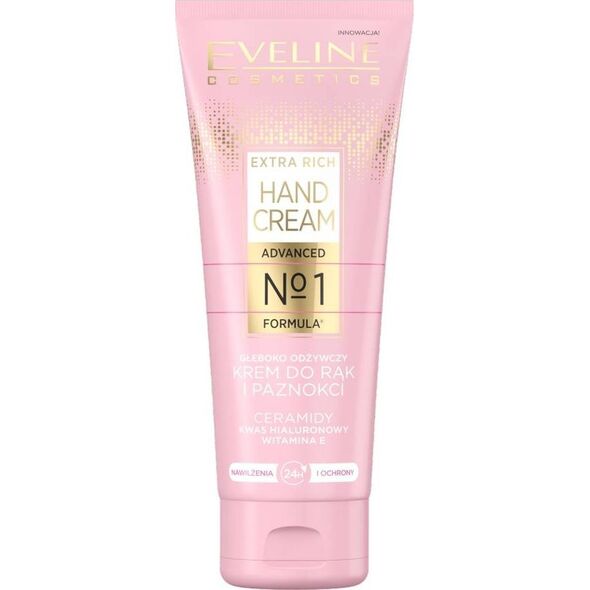 Eveline Eveline Extra Rich Głęboko Odżywczy Krem do rąk i paznokci 75ml
