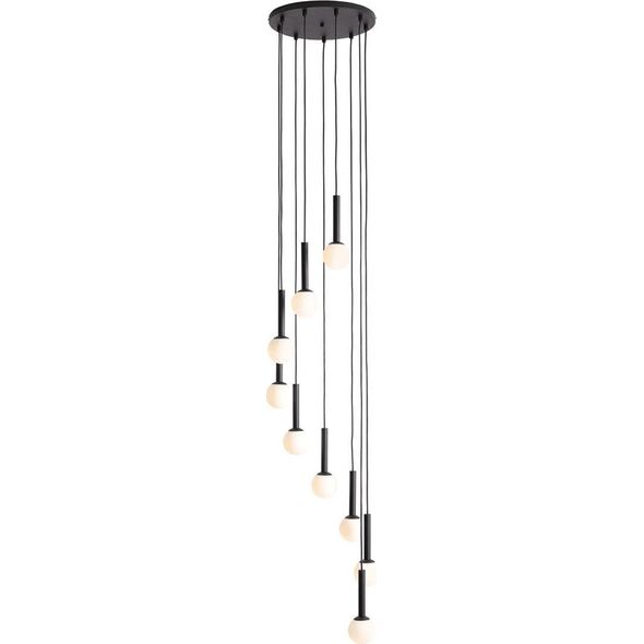 Lampa wisząca Aldex Lampa wisząca Riu 9 1117N1 Aldex kasakda balls kule czarne