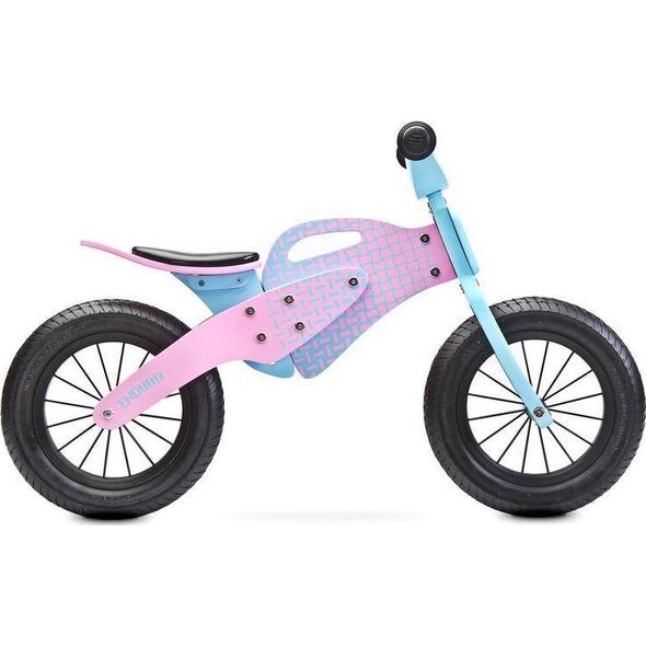 Rowerek biegowy Toyz Rowerek biegowy dziecięcy drewniany Enduro różowy