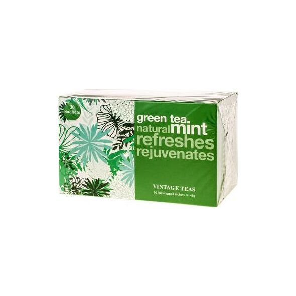 Vintage Teas Vintage Teas Green Tea Mint - 30 torebek