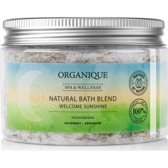 Organique ORGANIQUE Spa & Wellness Naturalna Mieszanka Soli kąpielowych Welcome Sunshine 450g