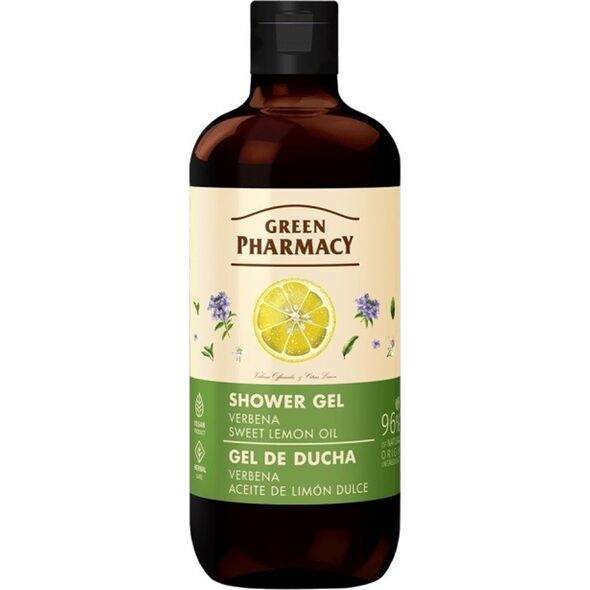 Green Pharmacy GREEN PHARMACY Multi Żel pod prysznic Werbena i Olejek ze słodkiej cytryny 500 ml