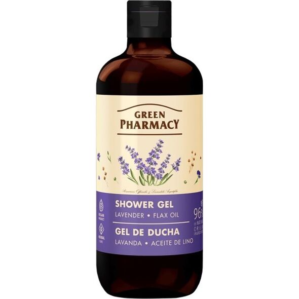 Green Pharmacy GREEN PHARMACY Multi Żel pod prysznic Lawenda i Olejek lniany 500 ml