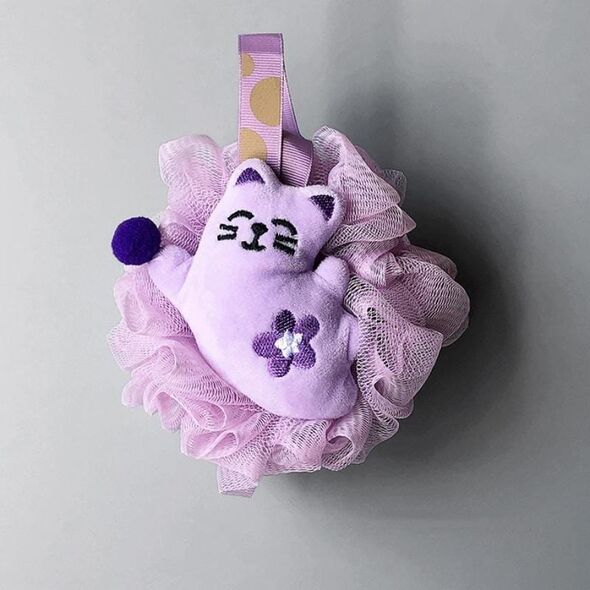 eCarla Szczotka gąbka do mycia ciała SWEETY na mokro XL 15cm GB15FIO
