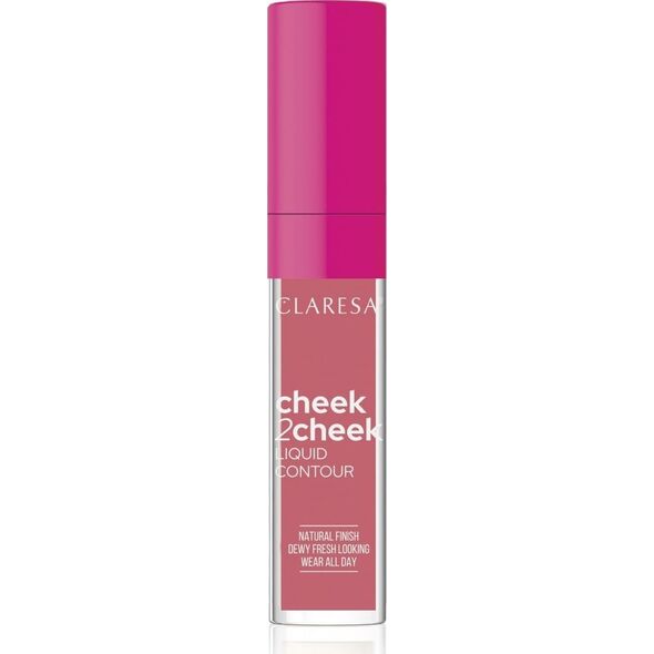Claresa CLARESA Cheek2Cheek Róż w płynie 02 Sweet Shake 6.5g
