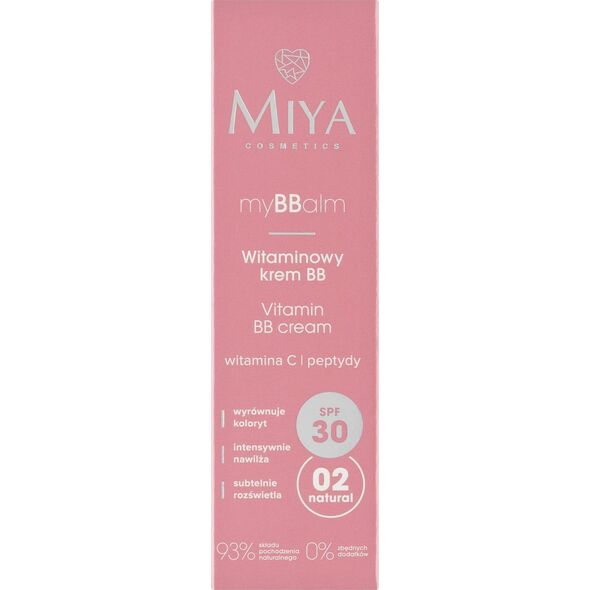 Miya MIYA myBBalm Witaminowy krem BB SPF30 02 30 ml