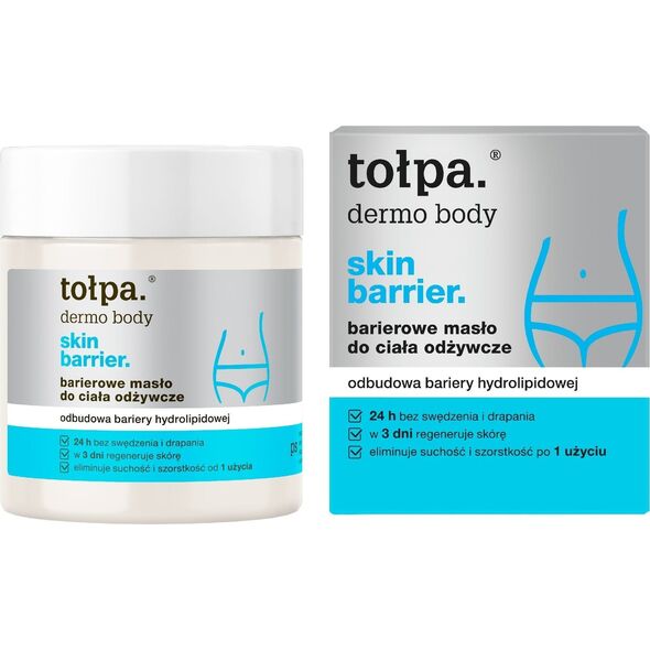 TOLPA TOŁPA Dermo Body Skin Barrier Barierowe Masło do ciała odżywcze - odbudowa bariery hydrolipidowej 250 ml
