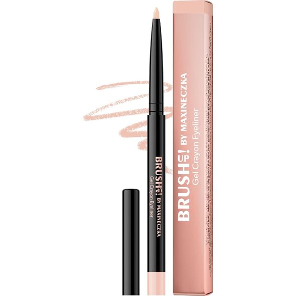 CLARESA Brush Up! by Maxineczka Żelowa Kredka do oczu nr 04 Light Beige 0.28 g